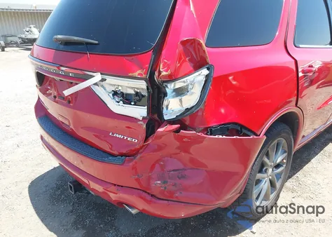 2015 Dodge Durango Limited z USA, uszkodzony, nr VIN 1C4RDHDG6FC105814